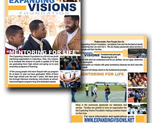 The Expanding Visions Foundation flyer