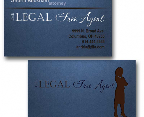 The Legal Free Agent corporate identity
