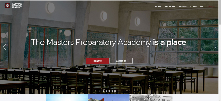 The Masters Preparatory Academy website