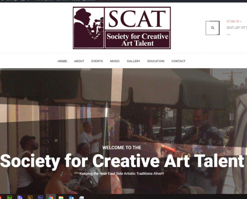Society of Creative Art Talent website