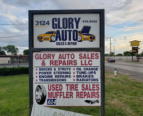 Glory Auto sign